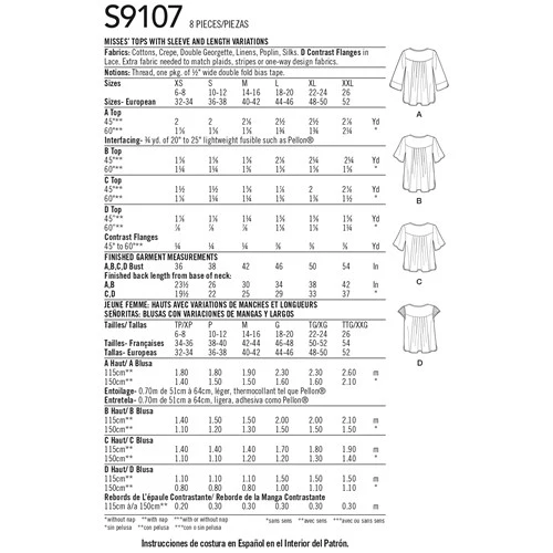 Simplicity Top S9107 - Image 6