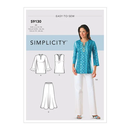 Simplicity Top, Skirt and Trousers S9130 - Image 2