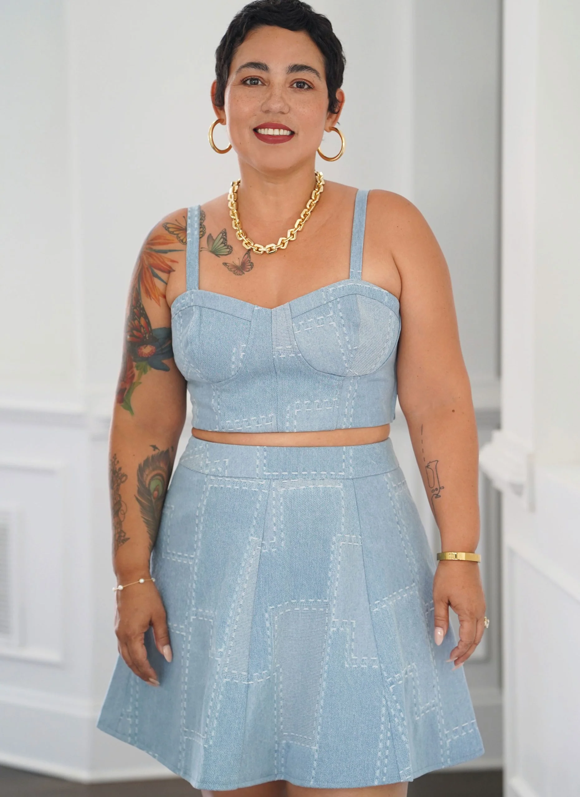 Simplicity Top & Skirt S9894 - Image 3