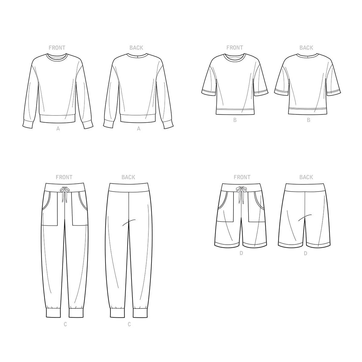 Simplicity Top, Trousers and Shorts S9337 - Image 6