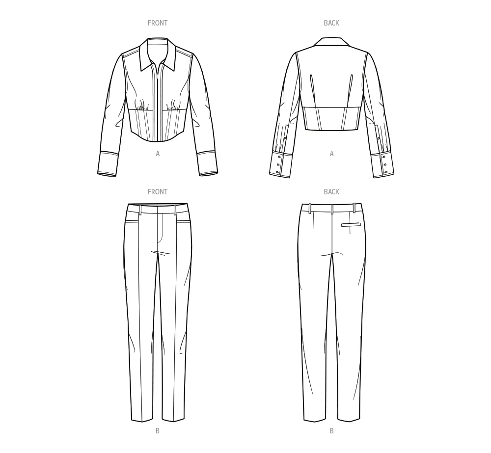Simplicity Top & Trousers S9855 - Image 8
