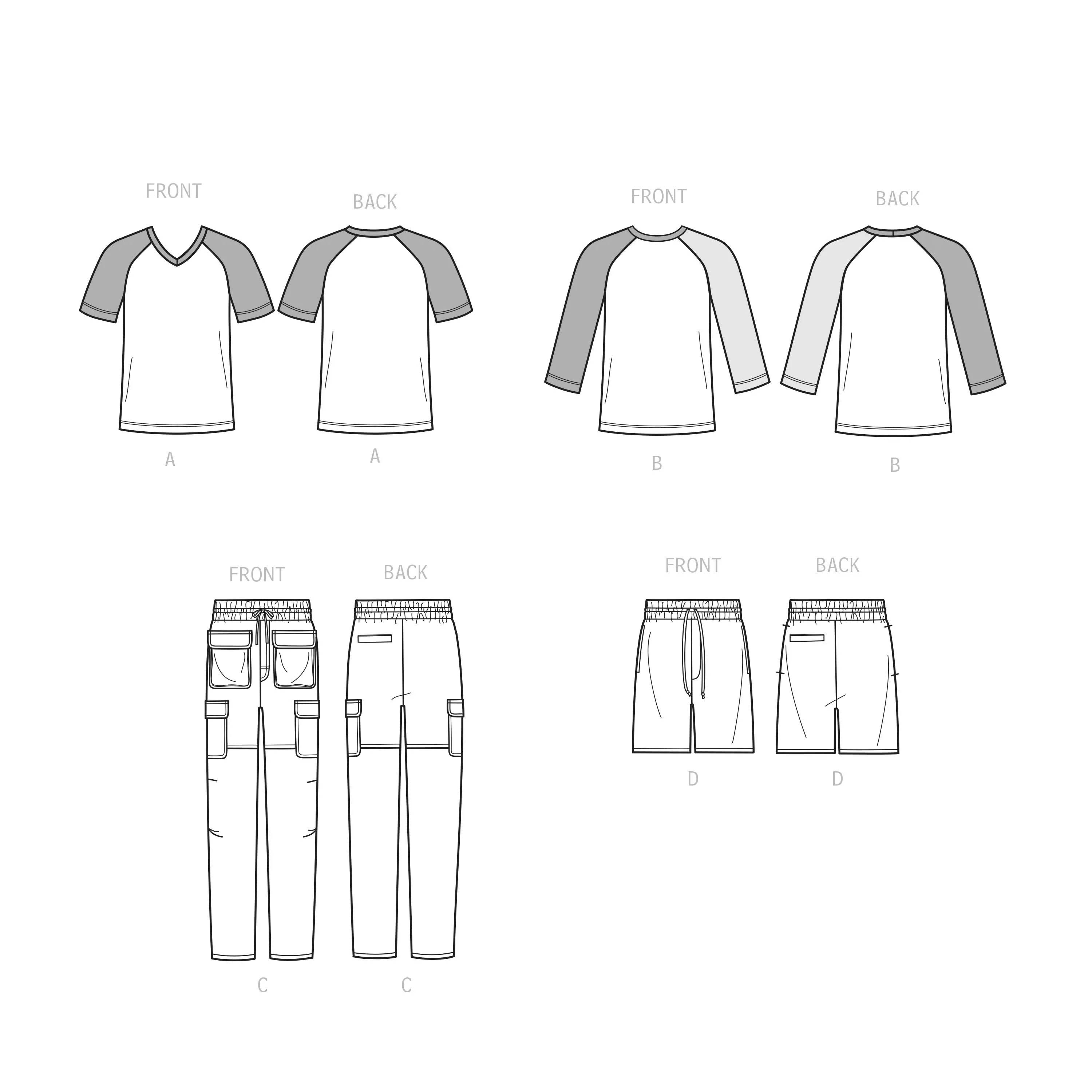 Simplicity Top, Trousers & Shorts S9561 - Image 6