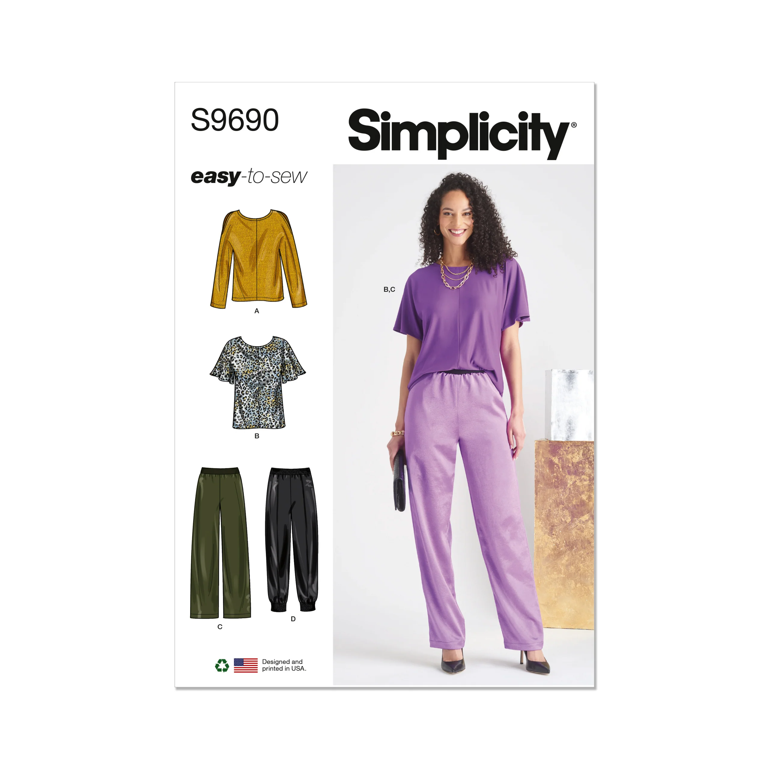 Simplicity Tops and Trousers S9690 - Image 2