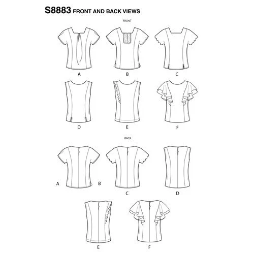 Simplicity Tops S8883 - Image 4
