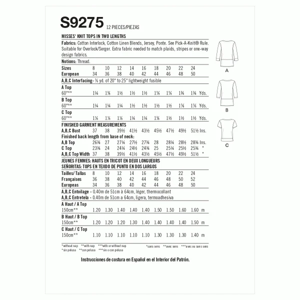 Simplicity Tops S9275 - Image 8