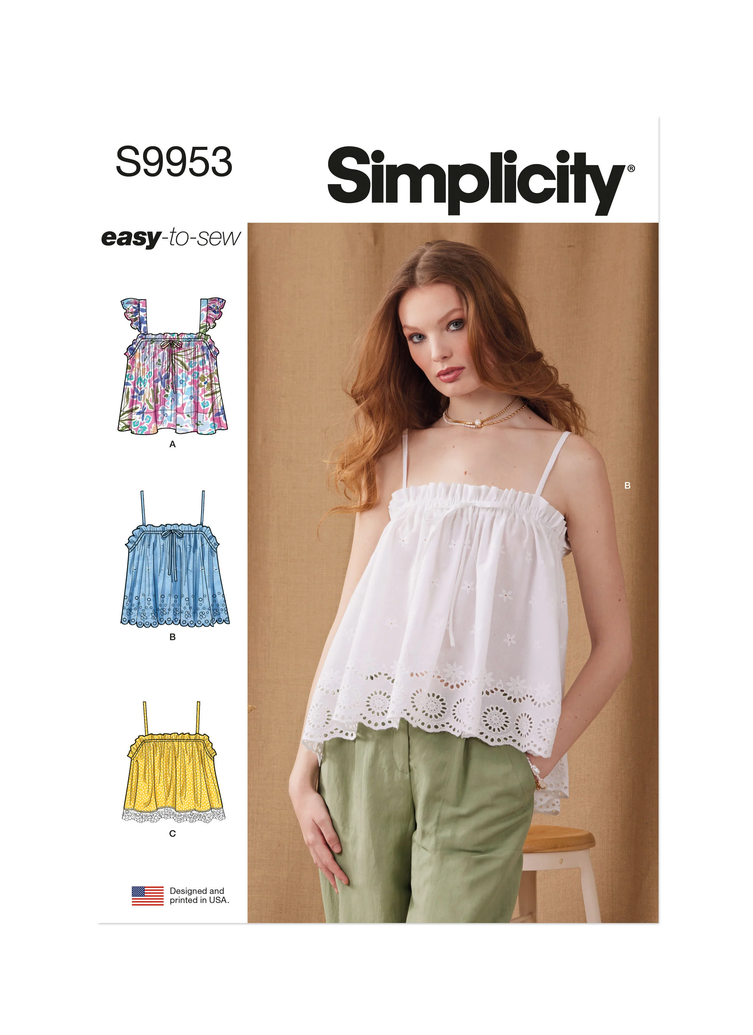 Simplicity Tops S9953 - Image 2