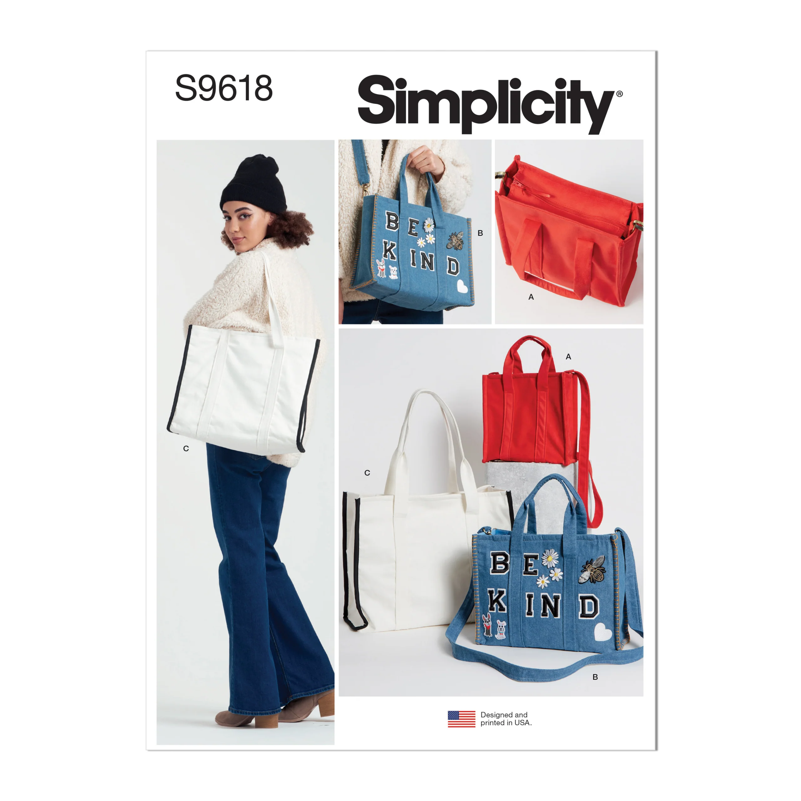 Simplicity Tote Bags S9618 - Image 2