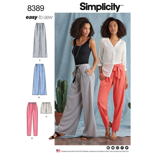 Simplicity Trousers and Shorts S8389 - Image 2