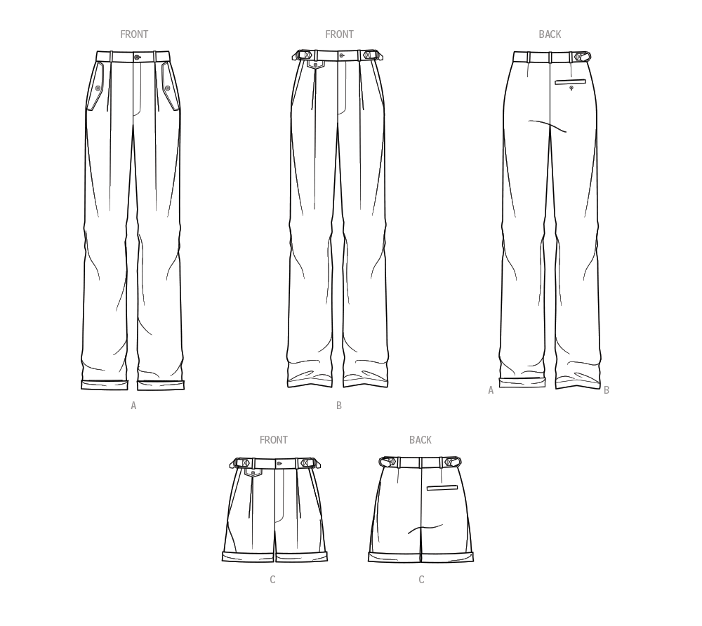 Simplicity Trousers and Shorts S9709 - Image 8