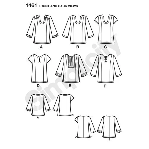 Simplicity Tunic S1461 - Image 4