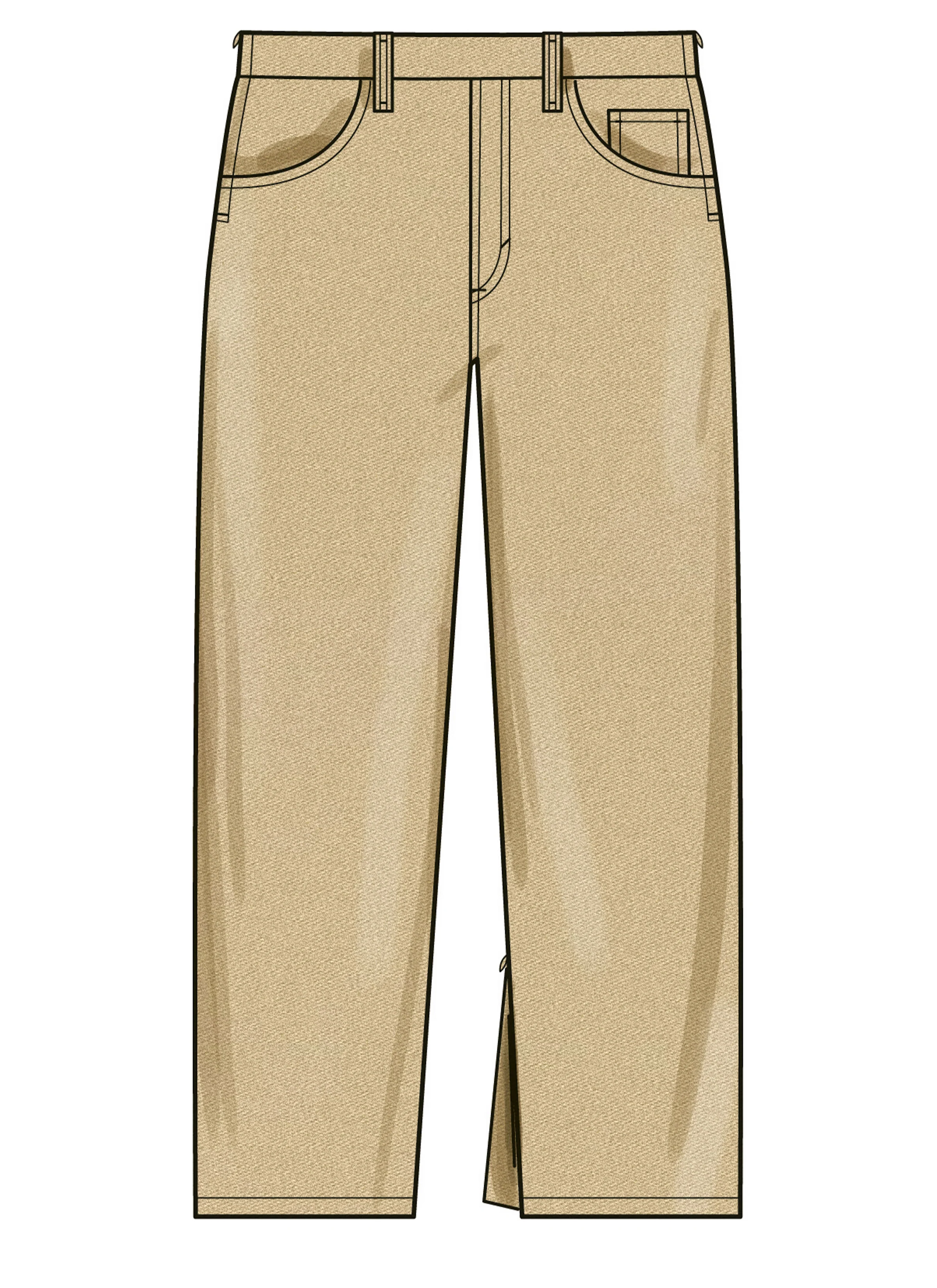 Simplicity Unisex Adaptive Jeans S3020 - Image 4