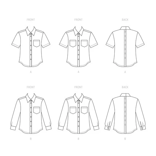 Simplicity Unisex Adaptive Shirt S9487 - Image 8