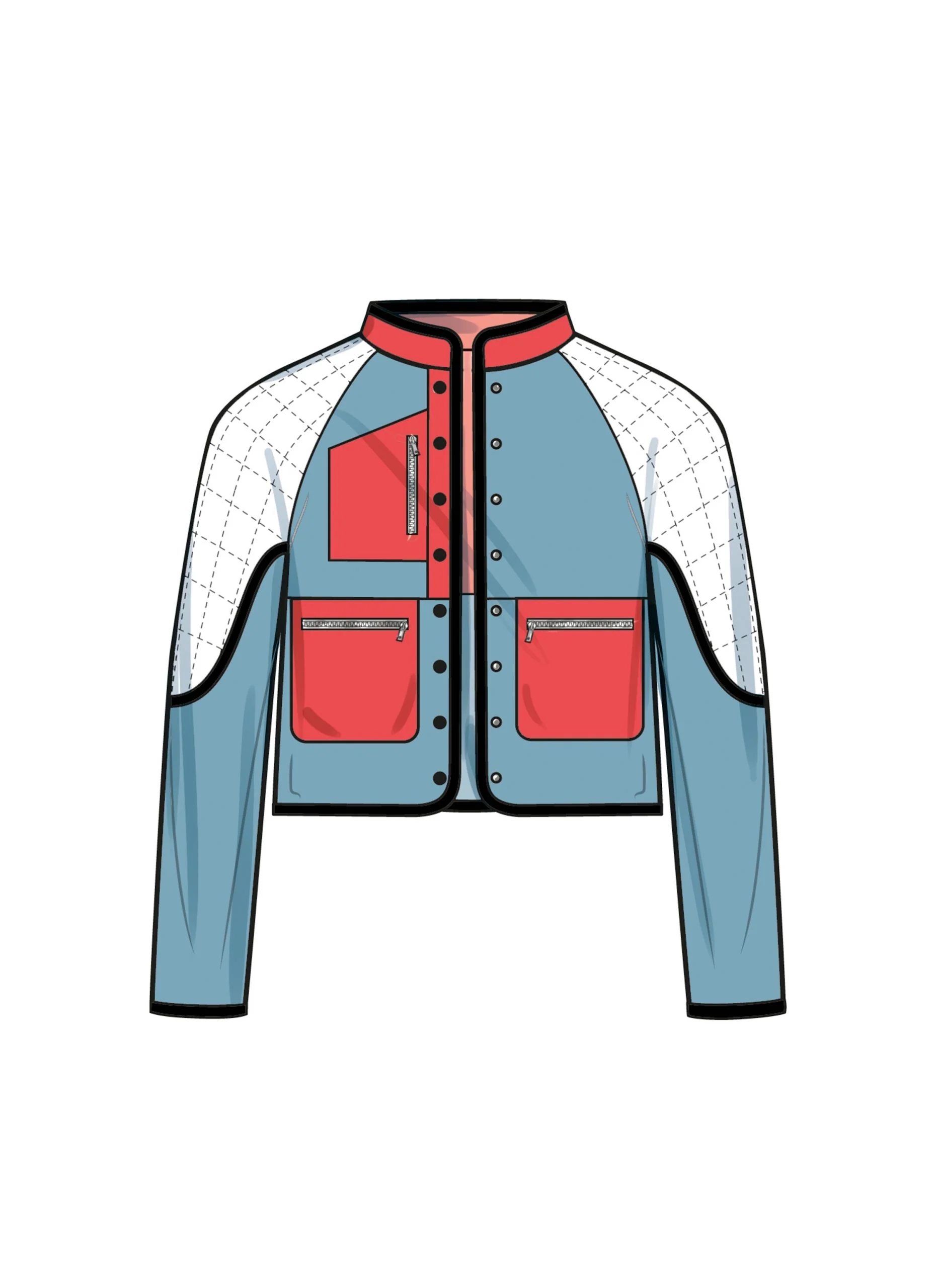 Simplicity Unisex Jacket S9896 - Image 6