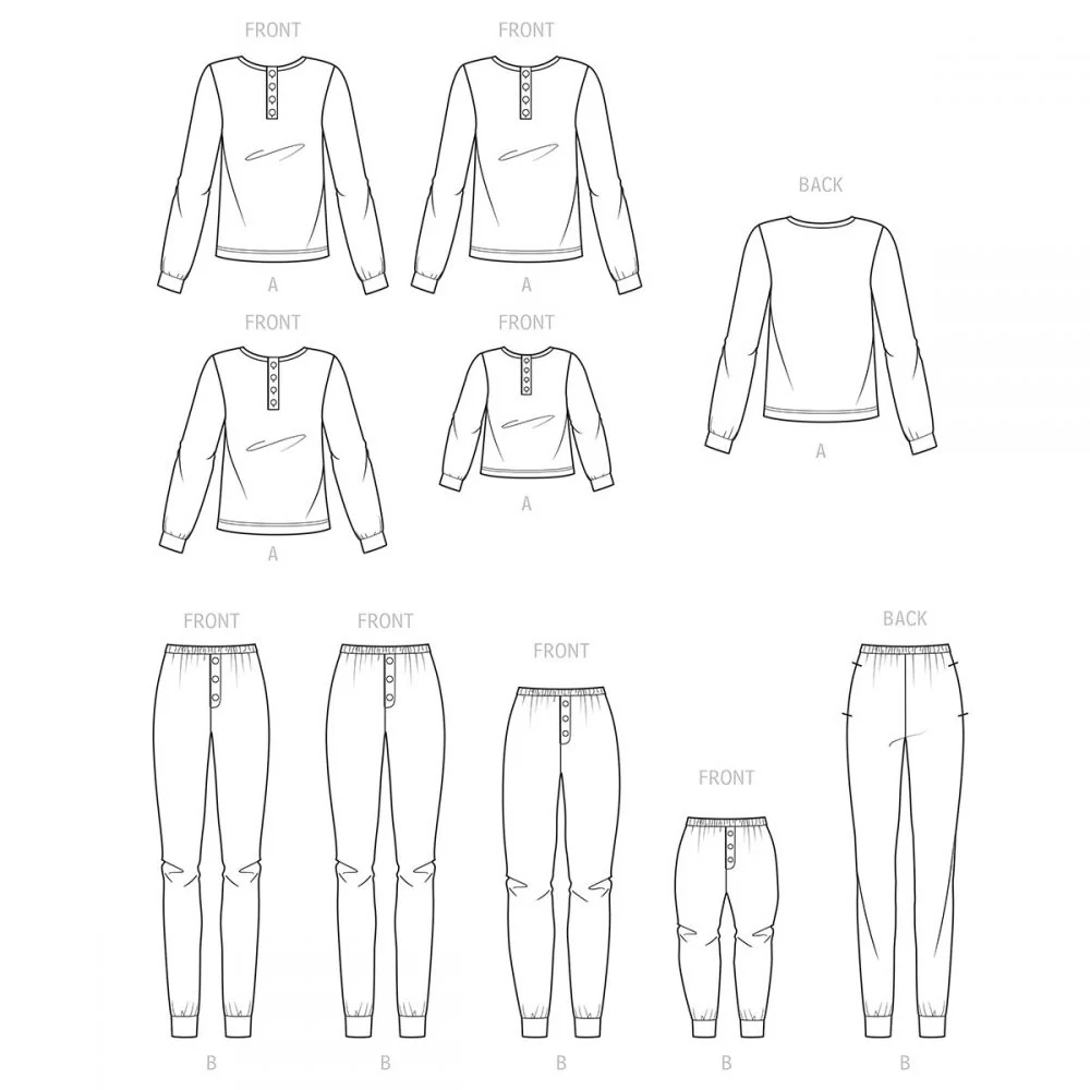Simplicity Unisex PJ's S9455 - Image 17