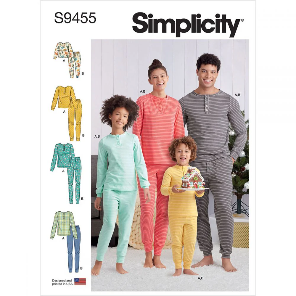 Simplicity Unisex PJ's S9455 - Image 2