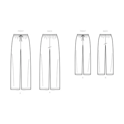 Simplicity Unisex Sleepwear Trousers S9129 - Image 3