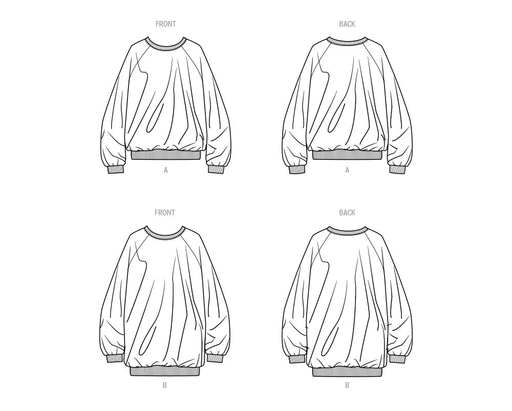 Simplicity Unisex Sweatshirt S9897 - Image 6