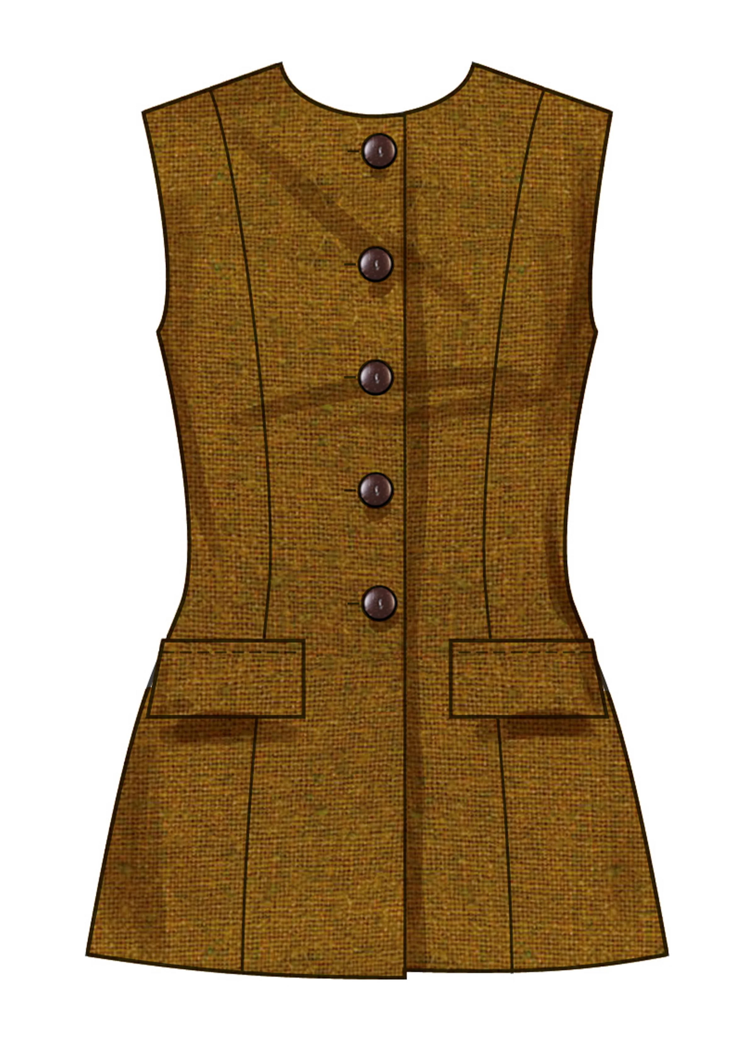 Simplicity Vest, Skirt and Trousers S3108 - Image 5