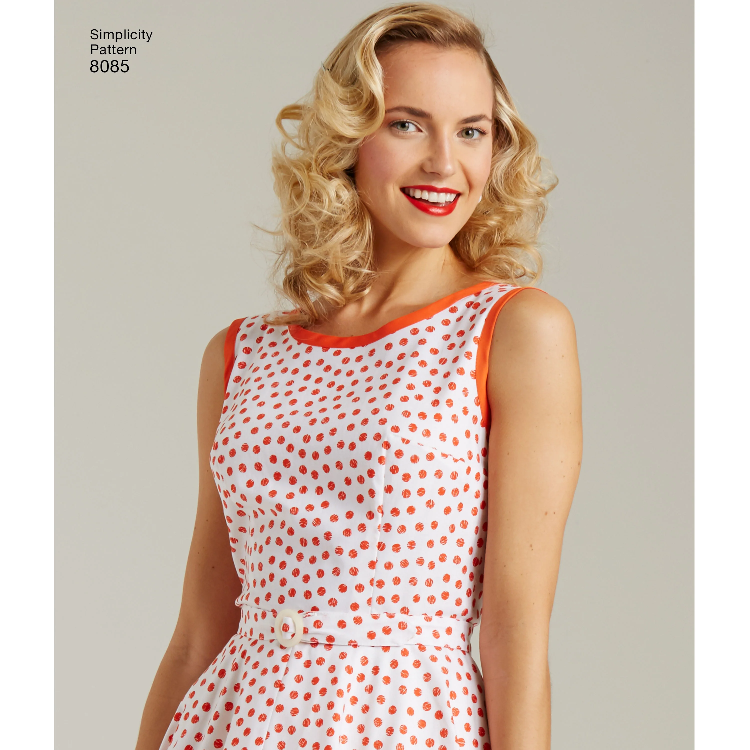 Simplicity Vintage 1950's Dress S8085 - Image 4