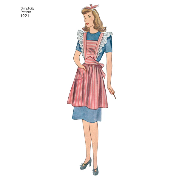 Simplicity Vintage Aprons S1221 - Image 4