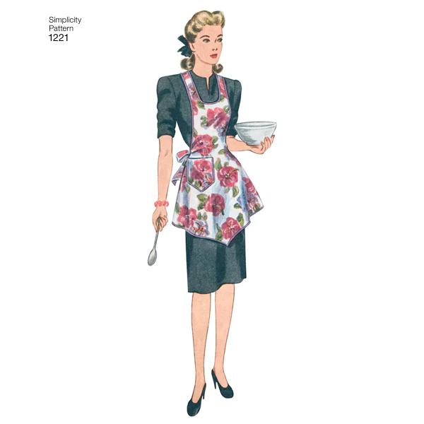 Simplicity Vintage Aprons S1221 - Image 5