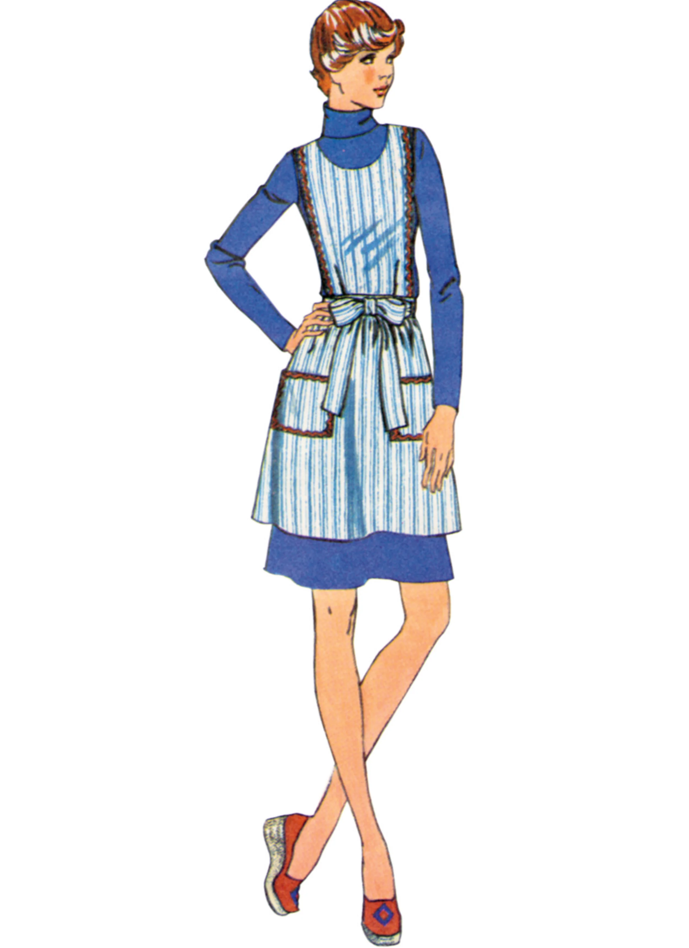 Simplicity Vintage 1970's Aprons S3051