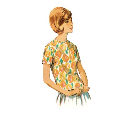 Simplicity Vintage Blouses S9386 - Image 10