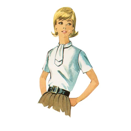 Simplicity Vintage Blouses S9386 - Image 12