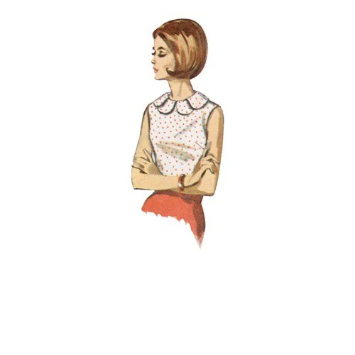 Simplicity Vintage Blouses S9386 - Image 9