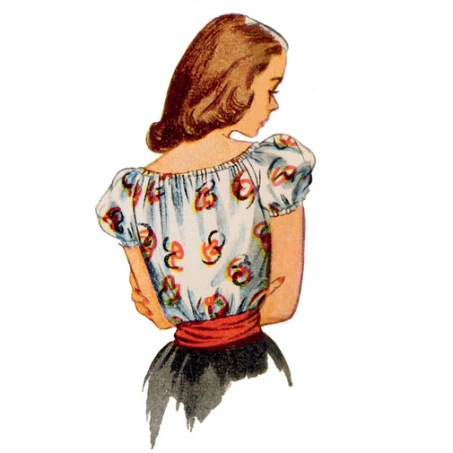 Simplicity Vintage Blouses S9538 - Image 4