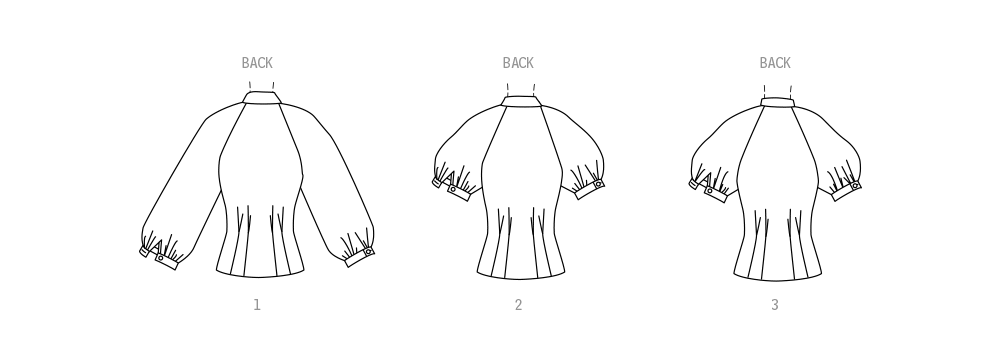 Simplicity Vintage Blouses S9818 - Image 5
