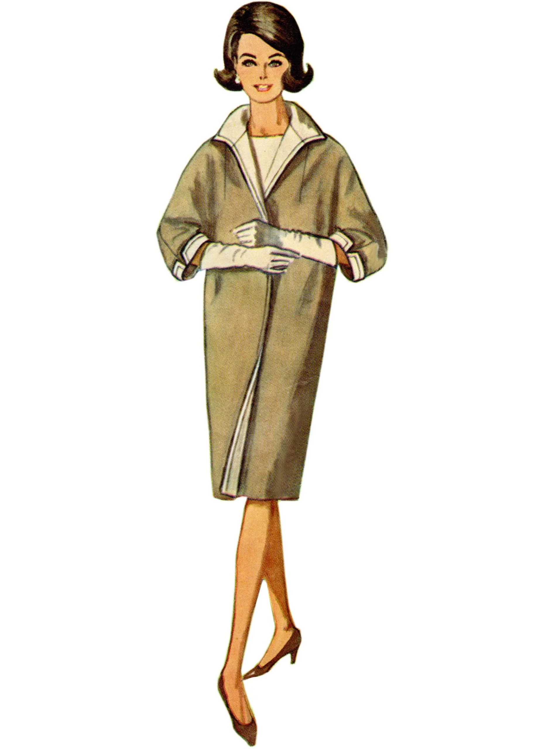 Simplicity Vintage Coat S9883 - Image 3