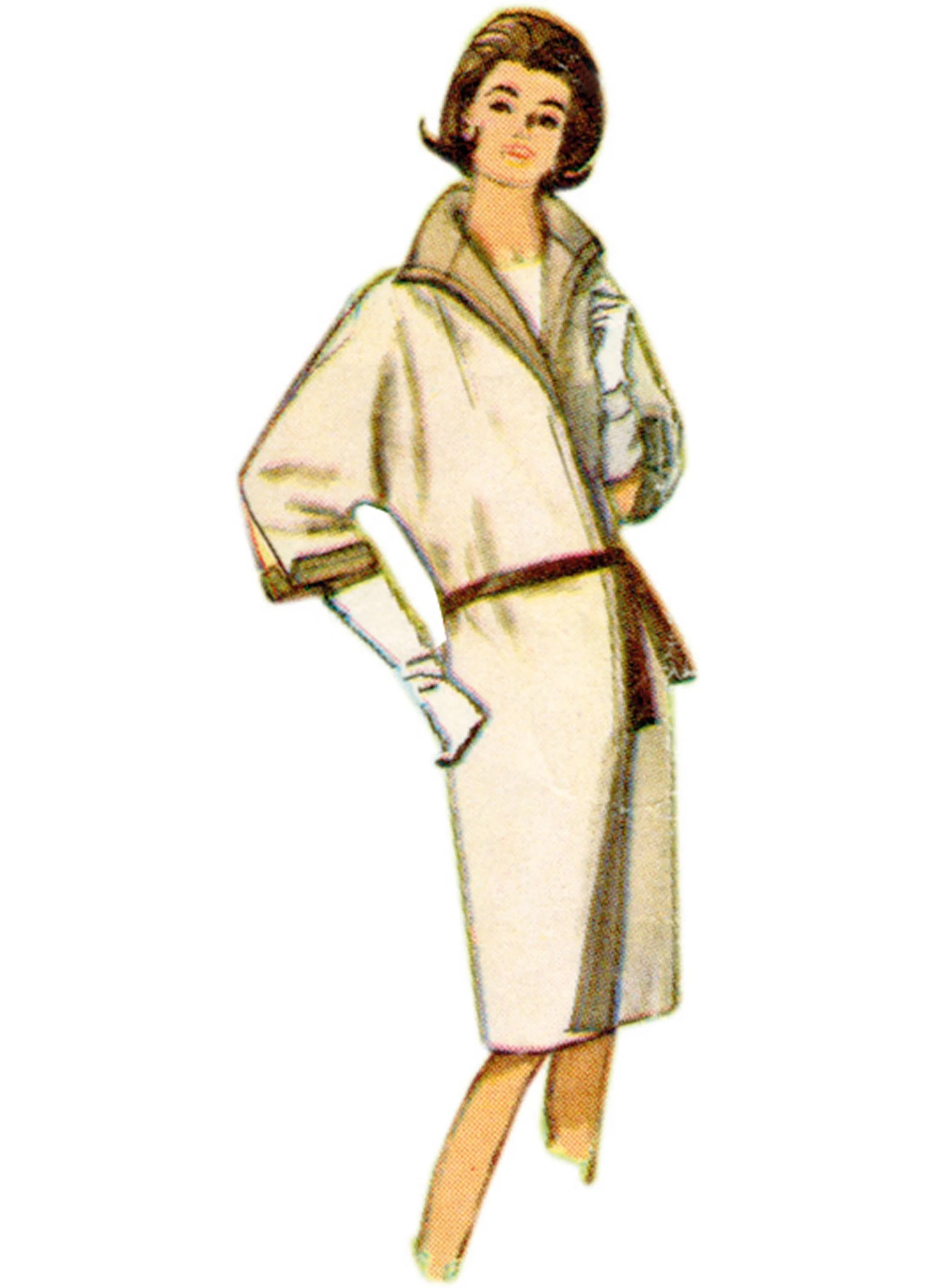 Simplicity Vintage Coat S9883 - Image 4