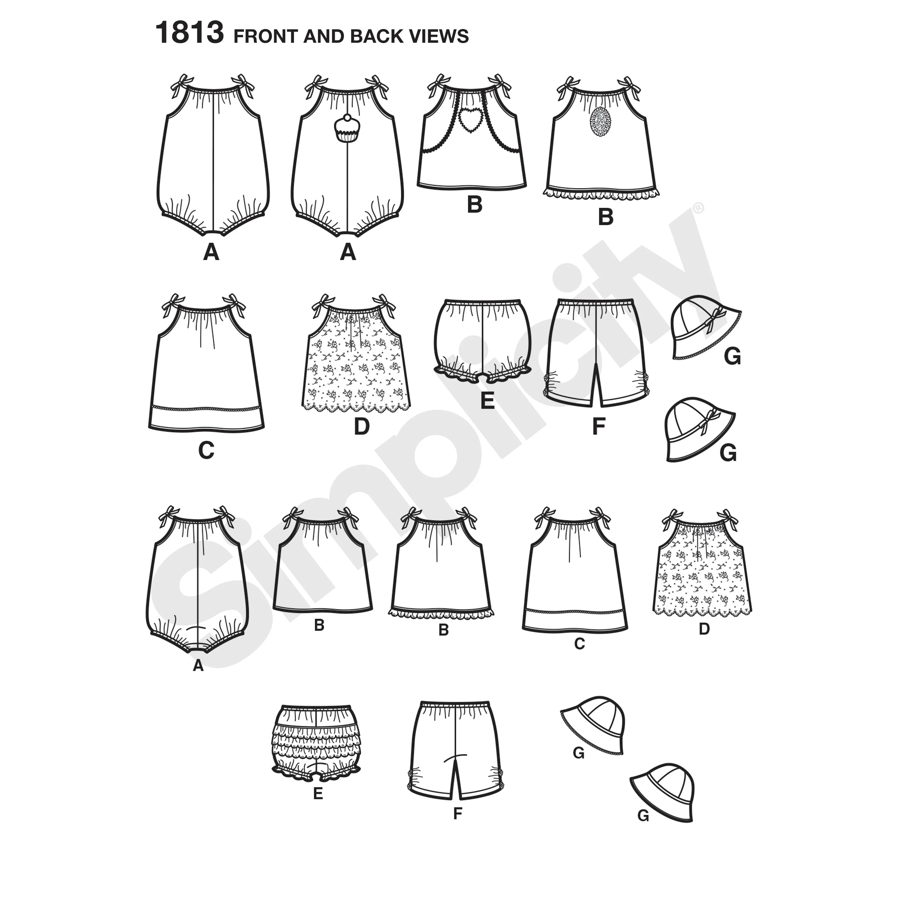 Simplicity Vintage Dress and Outfits S1813 - Image 7