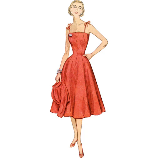 Simplicity Vintage Dress & Jacket S9738 - Image 3
