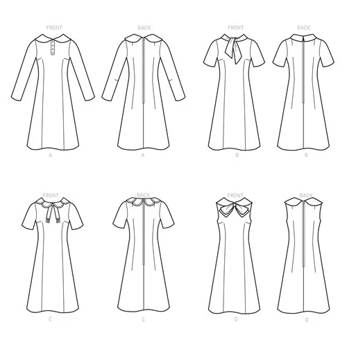 Simplicity Vintage Dress S9104 - Image 3