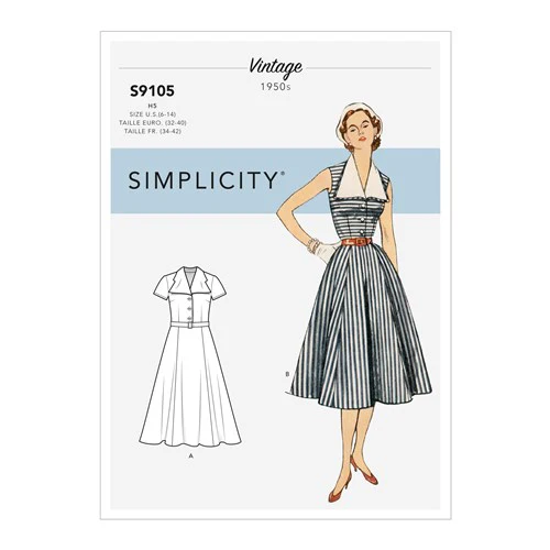 Simplicity Vintage Dress S9105 - Image 2