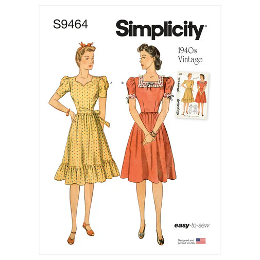 Simplicity Vintage Dress S9464 - Image 2