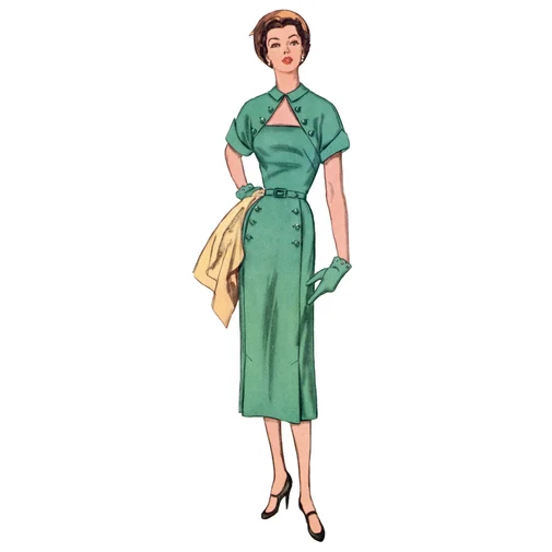 Simplicity Vintage Dress S9465 - Image 3