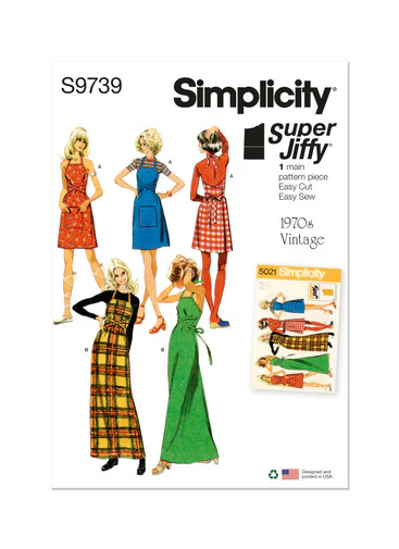 Simplicity Vintage Dress S9739 - Image 2