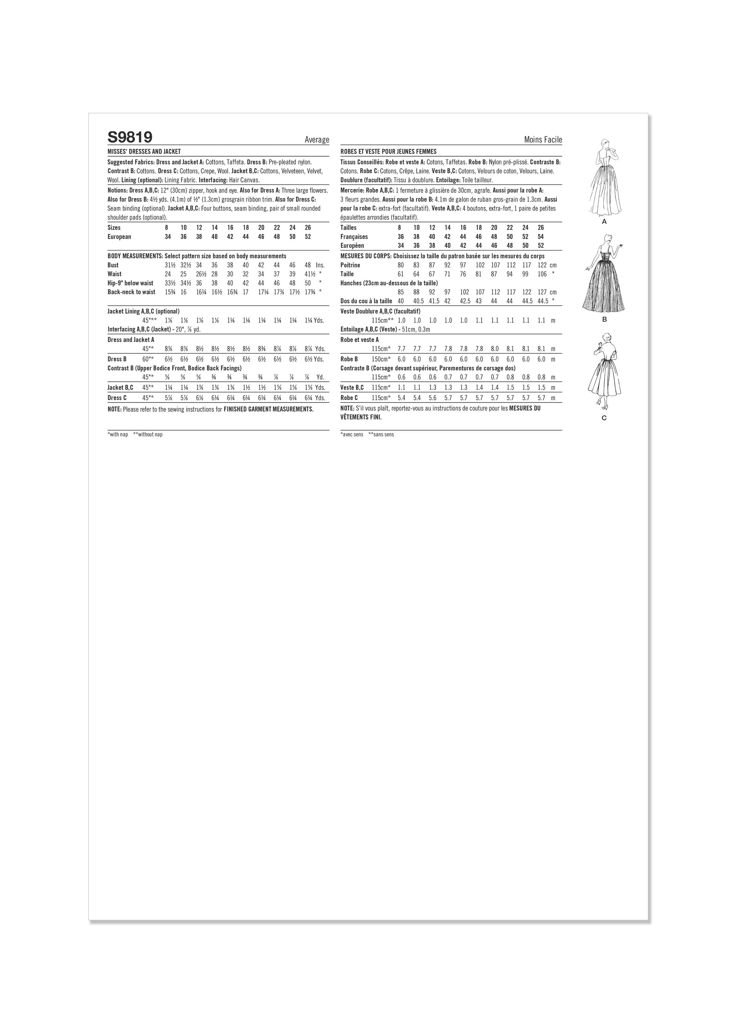 Simplicity Vintage Dresses & Jacket S8919 - Image 6