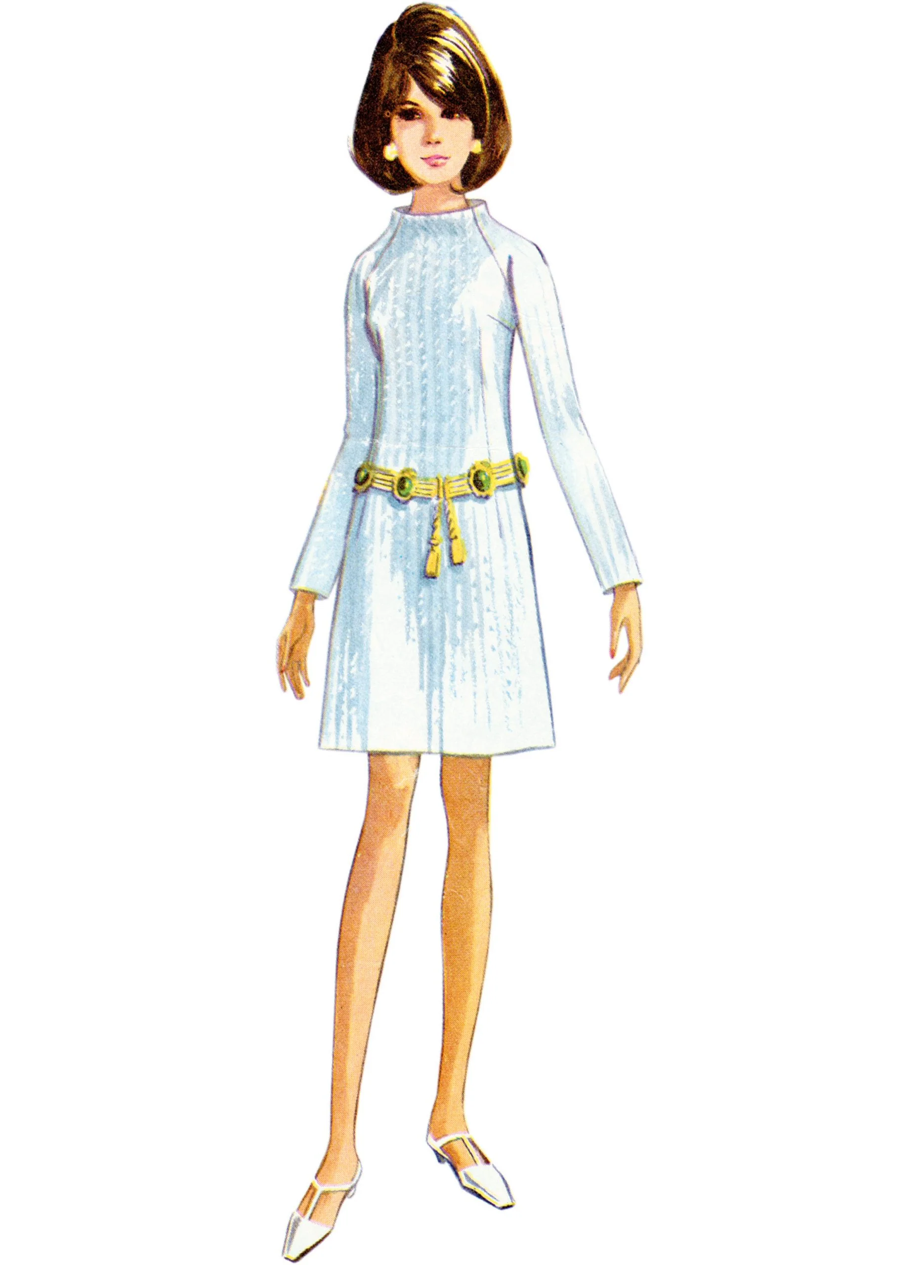 Simplicity Vintage Dresses S9845 - Image 4