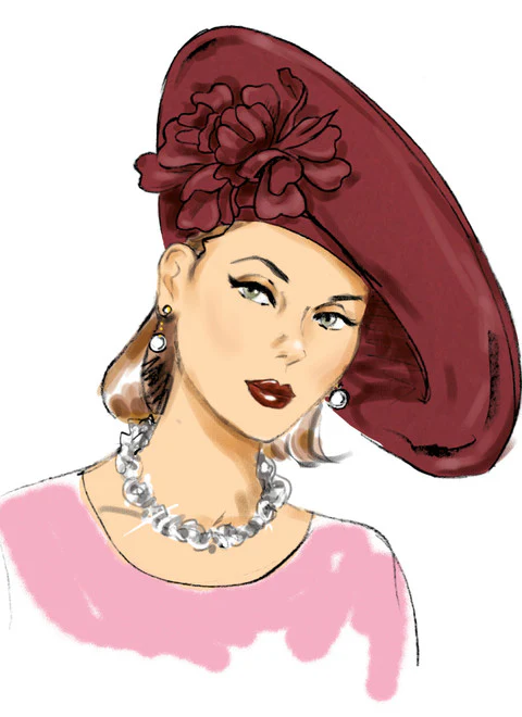 Simplicity Vintage Hats S9834 - Image 5
