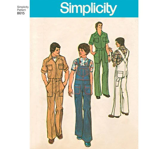 Simplicity Vintage Jumpsuit/Overalls S8615 - Image 6