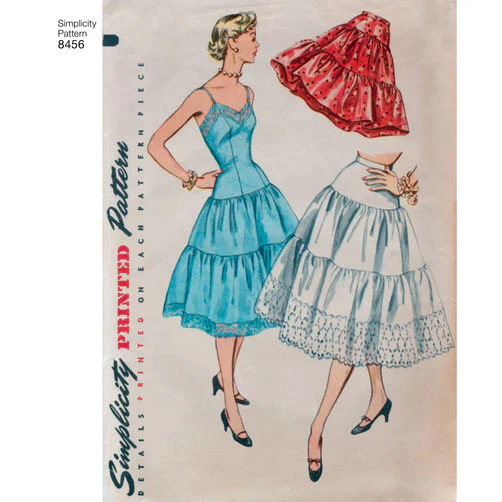 Simplicity Vintage Petticoat and Slip S8456 - Image 2