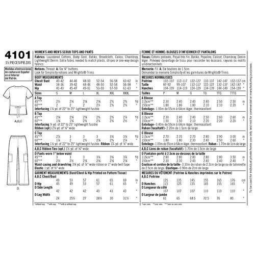 Simplicity Women's and Men's Scrubs S4101 - Image 5
