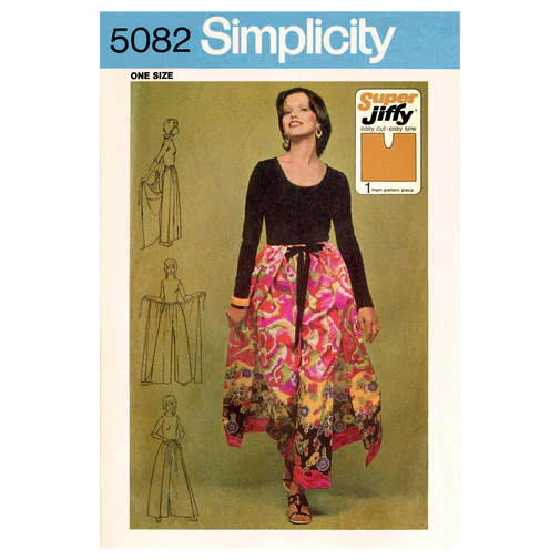 Simplicity Wrap and Tie Trouserskirt S9595 - Image 2