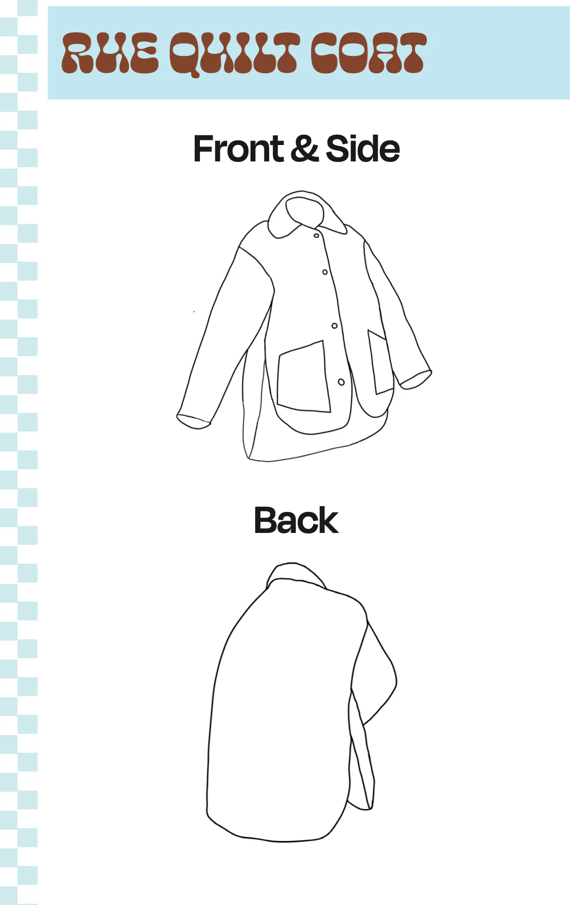 Spaghetti Western Sewing Rue Quilt Coat - Image 5