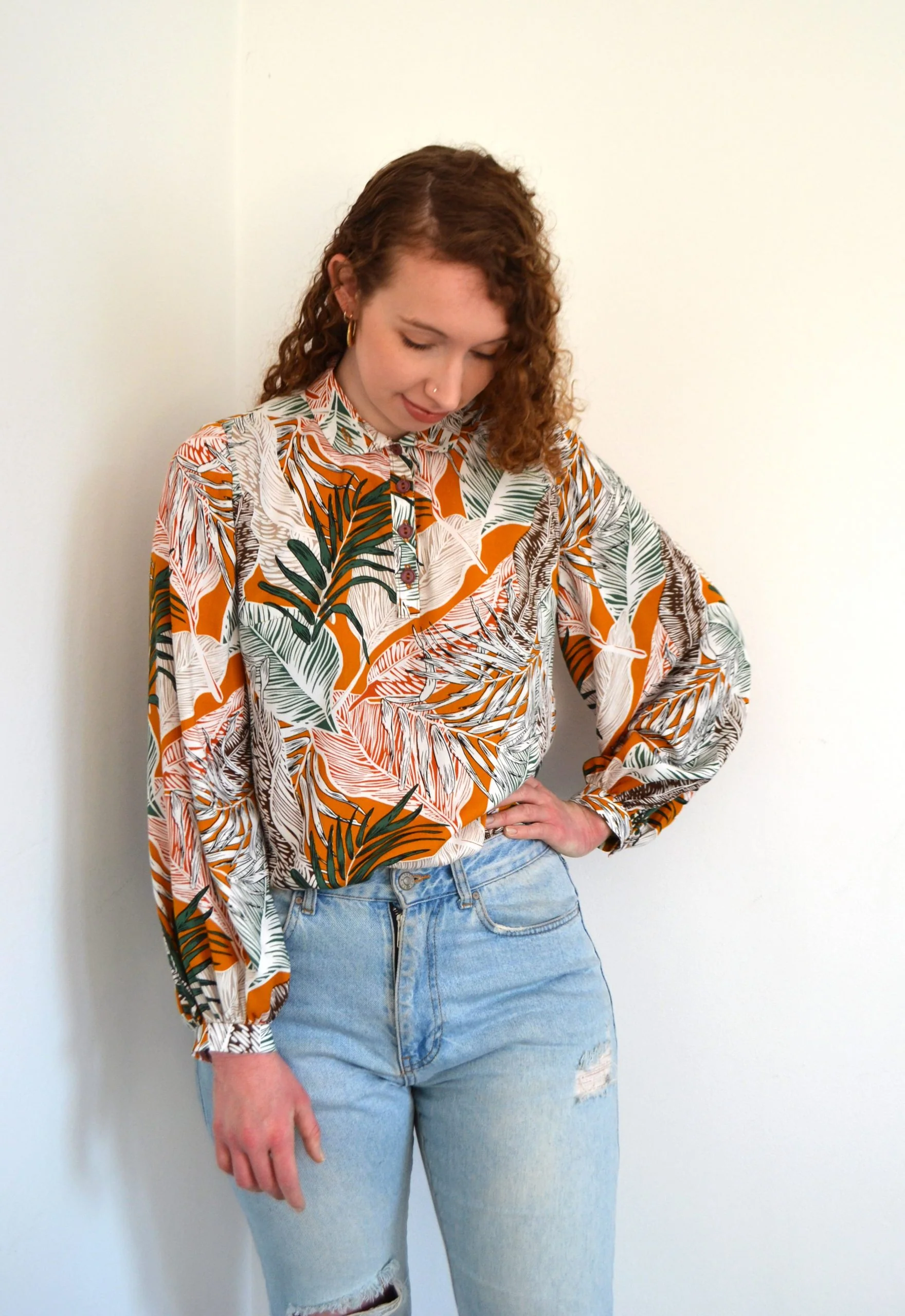 Stitched in Wonderland Everyday Blouse - Printed copy shop C CUP (+£7.00)