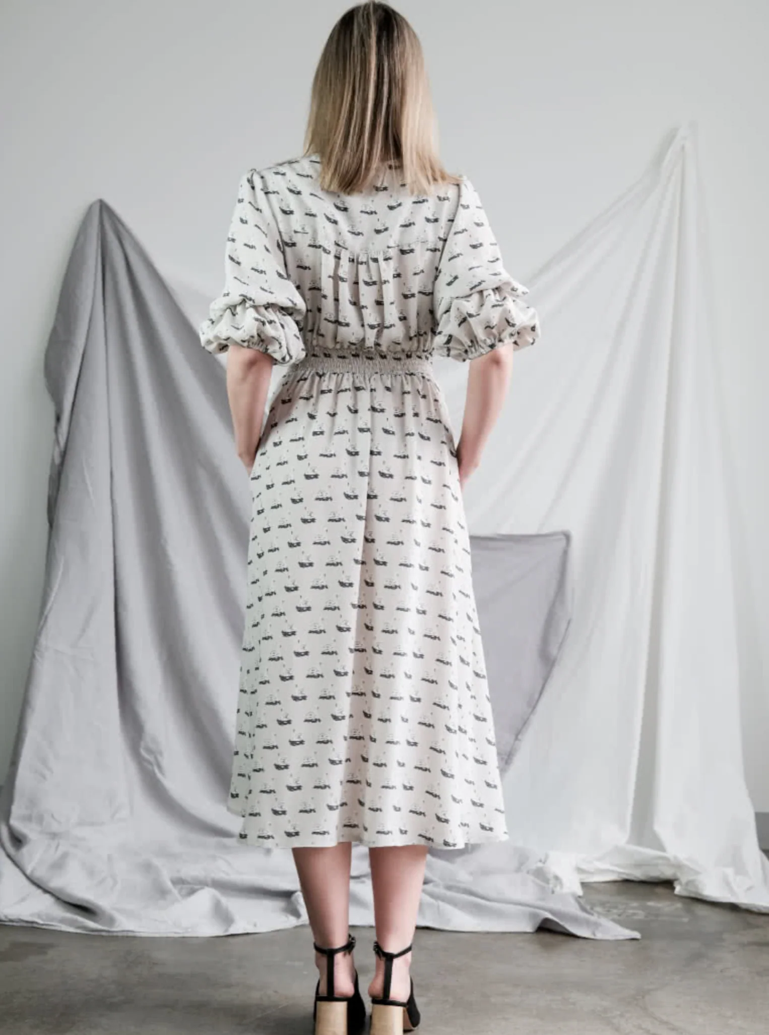 Style Arc Belle Woven Dress - Image 6